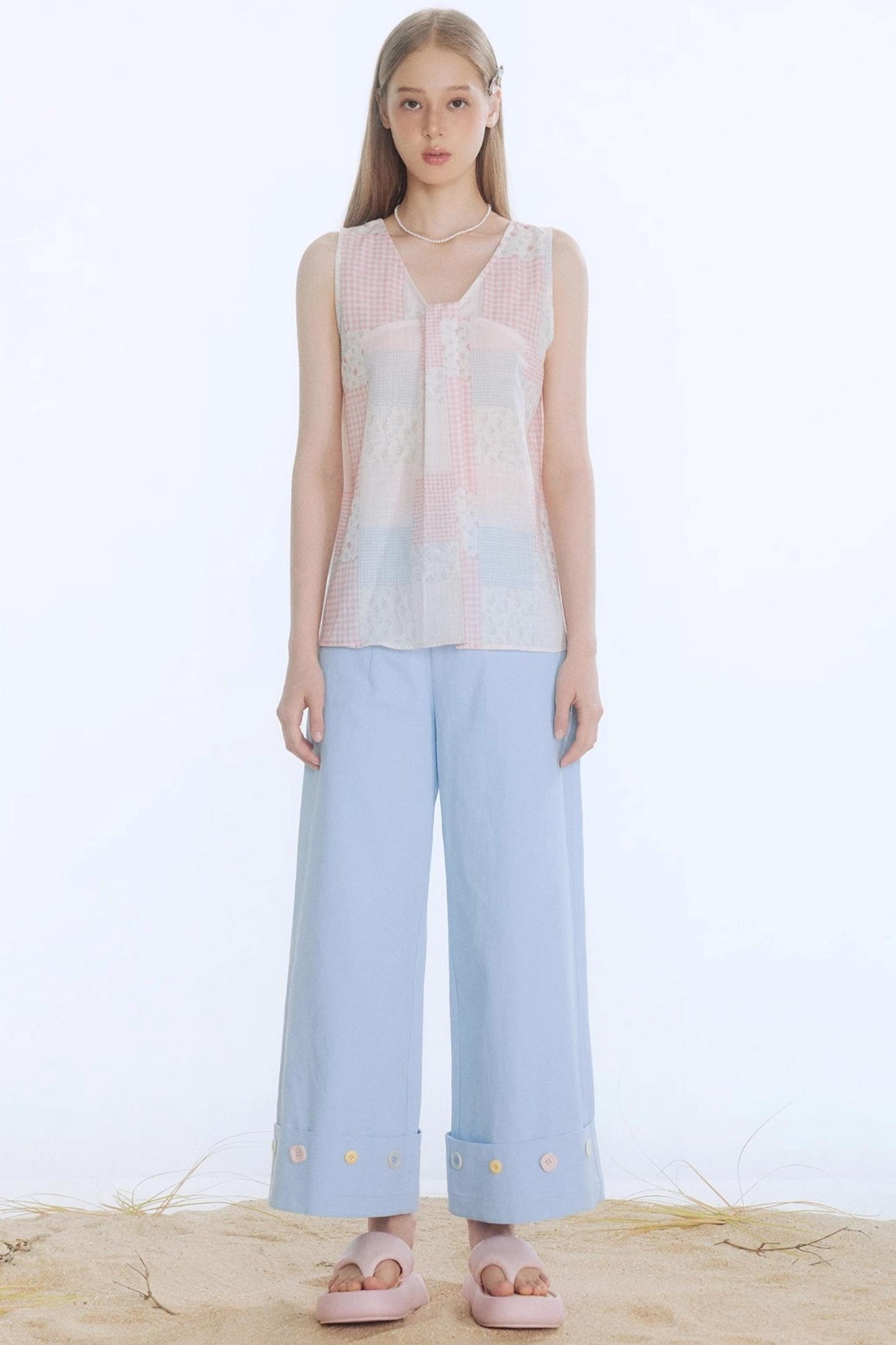 Rainbow Blossom Cami Top