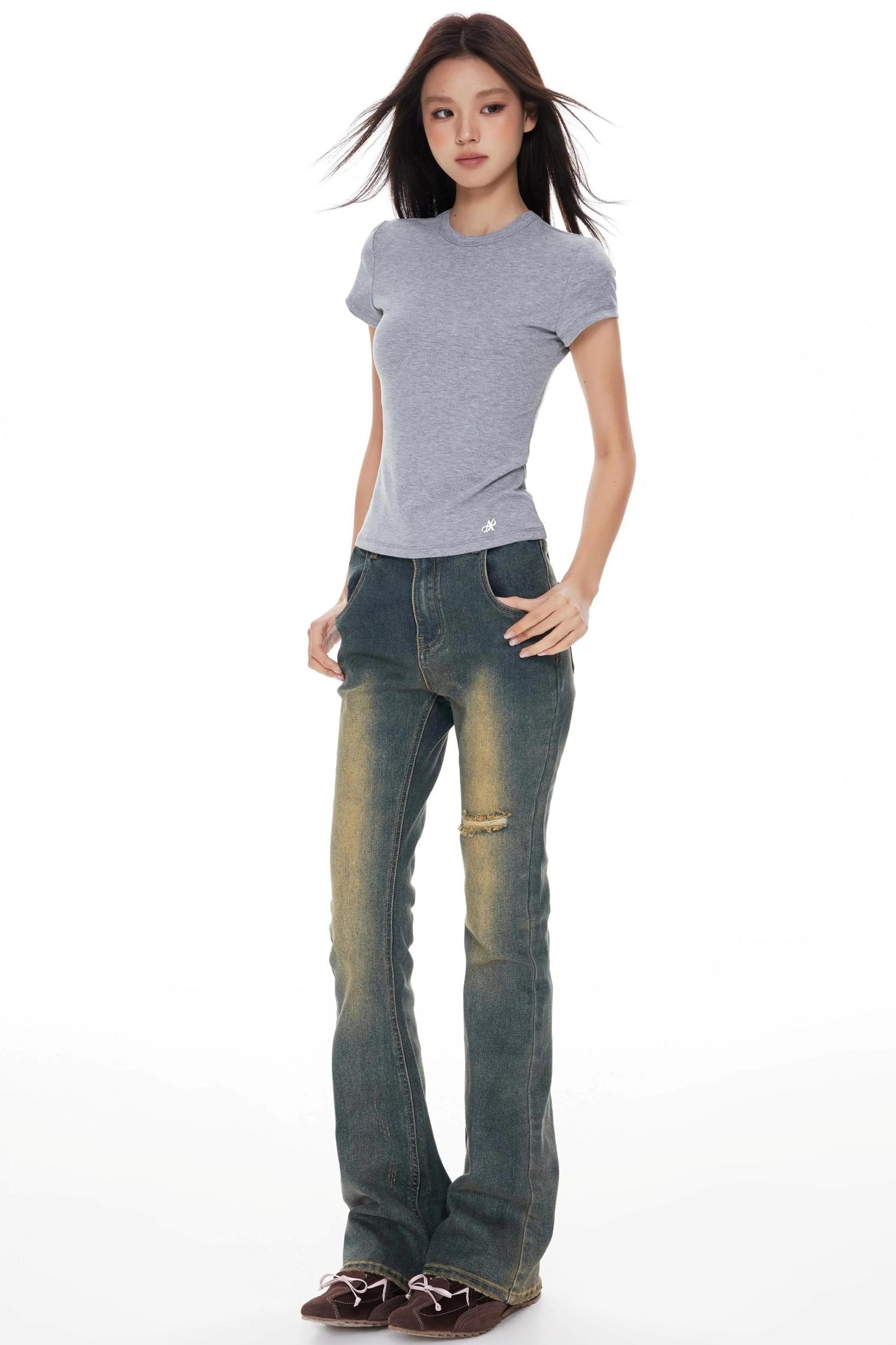 Knitted Slim Base Shirt