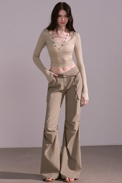 Slim Long-Sleeved Top