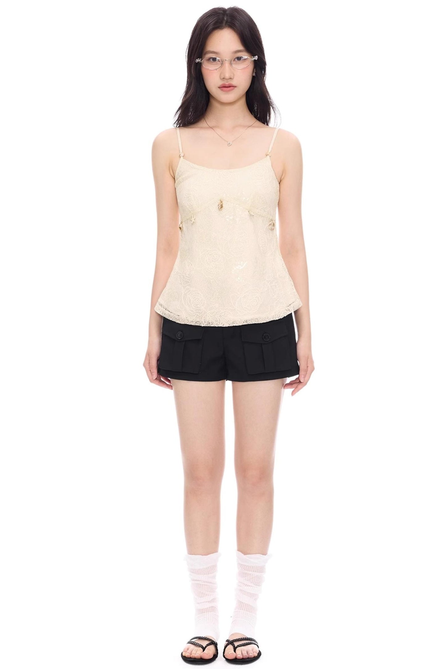 Bamboo A-Line Work Shorts