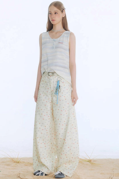 Cloud Fudge Floral Pants