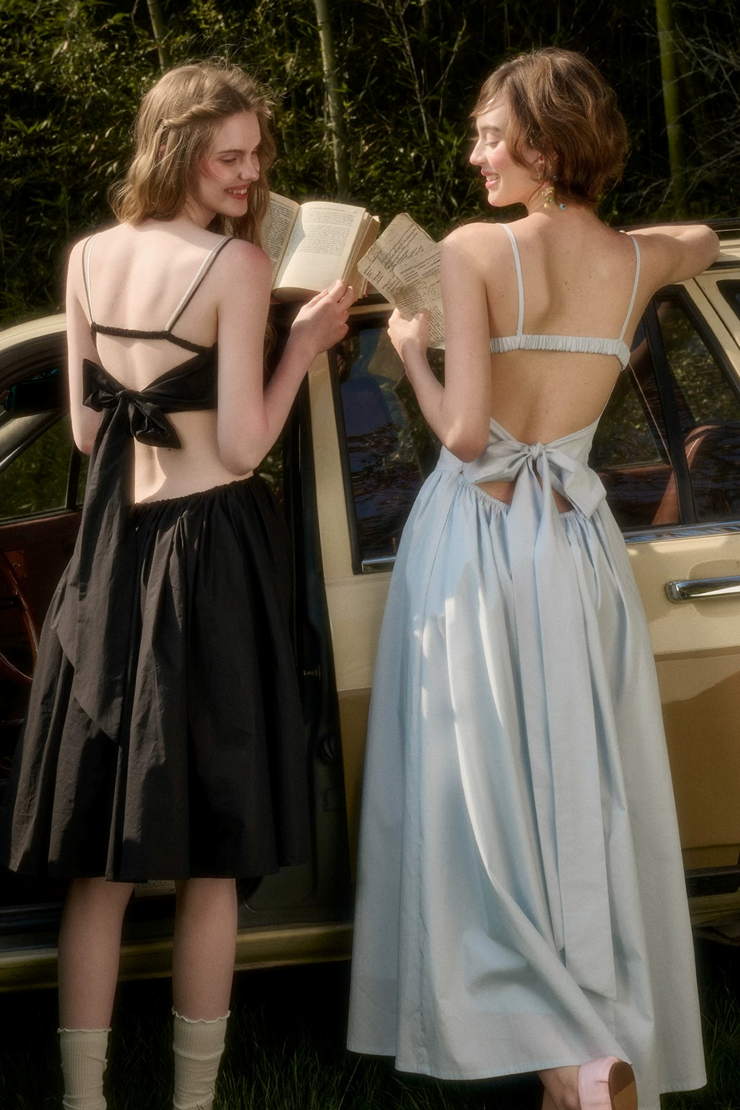 Babyblaues Baumwoll-Feenkleid