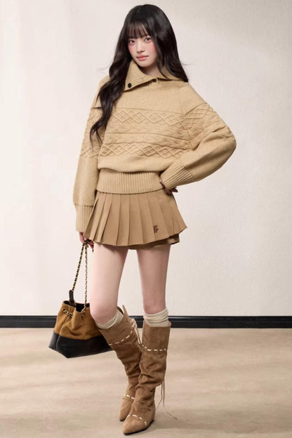 Autumn Batwing Knit Sweater