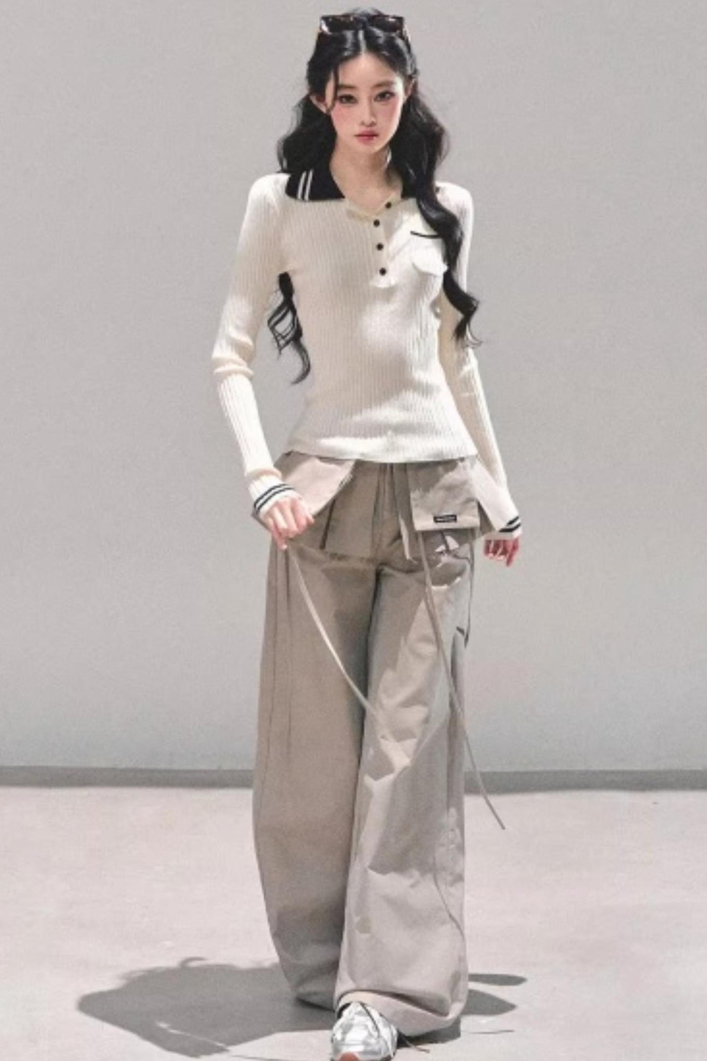 Bella Wide-Leg Workwear Pants