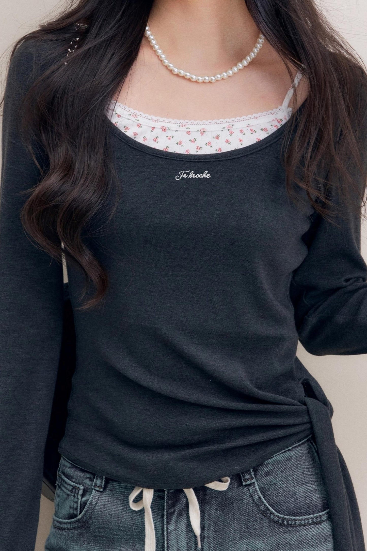 Lazy Lace Long Sleeve Base Layer Top Set