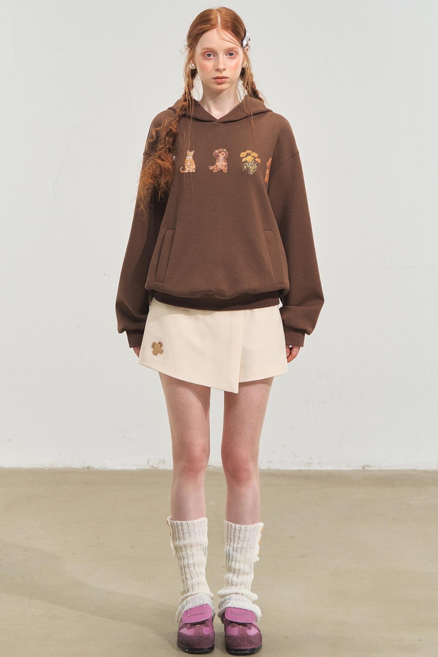 Cute Pet Party Hooded Top