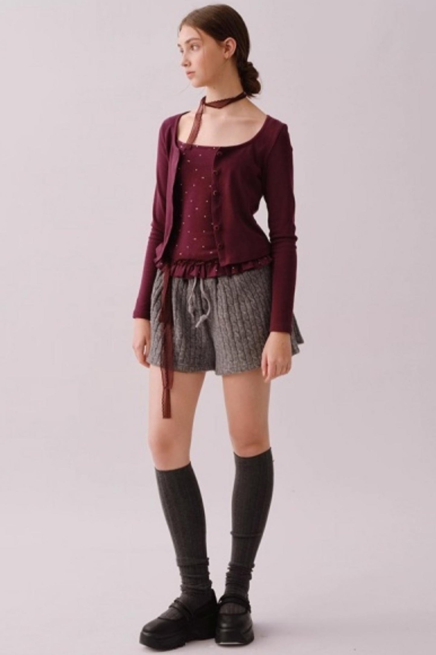 Retro Polka Dot Camisole Set-Up