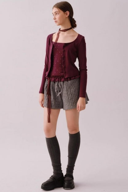 Retro Polka Dot Camisole Set-Up