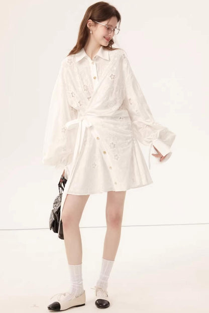 Three-Dimensional Embroidery Dress