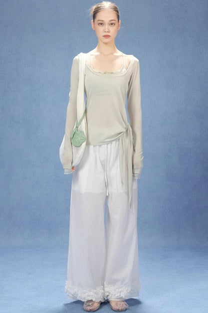 Breezy Bloom Wide-Leg Pants