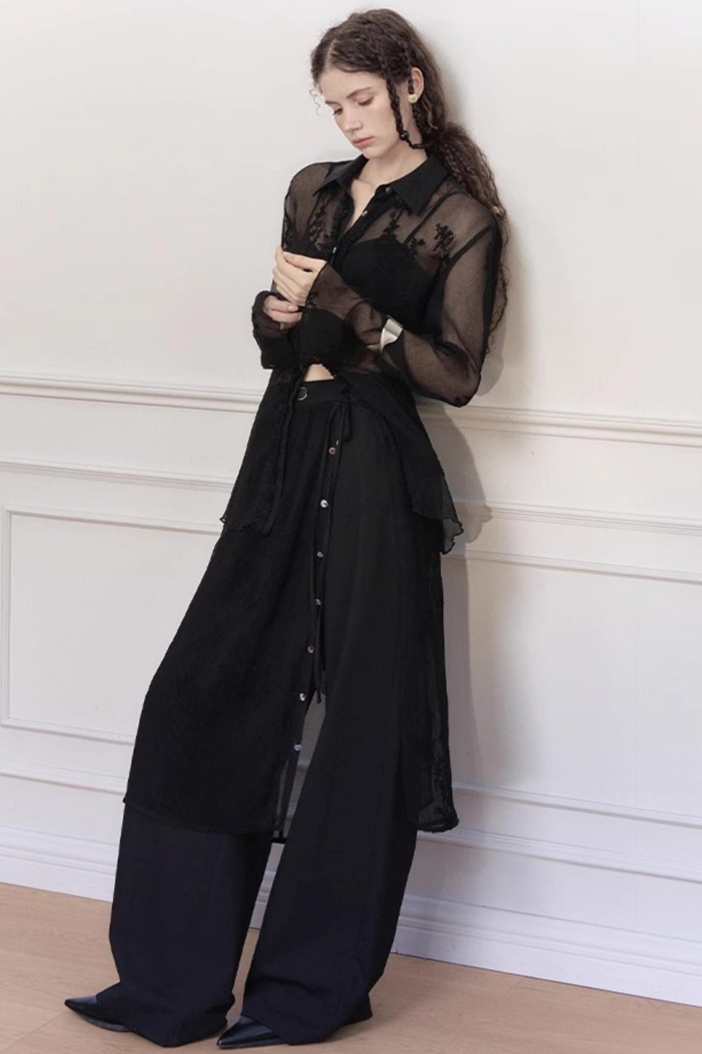 Yuan Wave Stack Pants