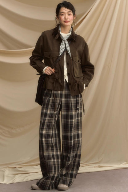 Old Poetry Leather Brown Jacket