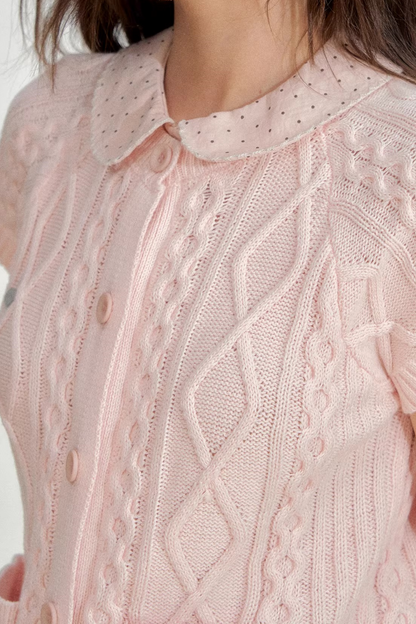 Knit College Sweater