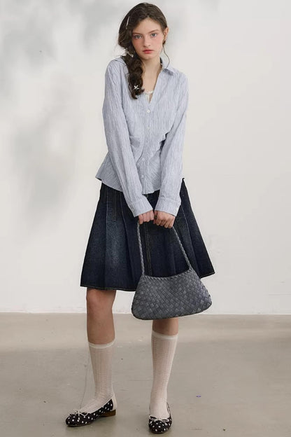 Sea Foam V-Neck Shirt