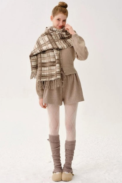 Corduroy Knit Shorts