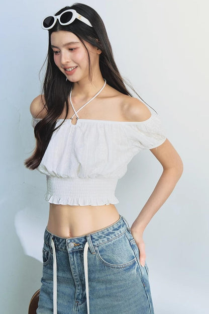 Asymmetrical Crop Top