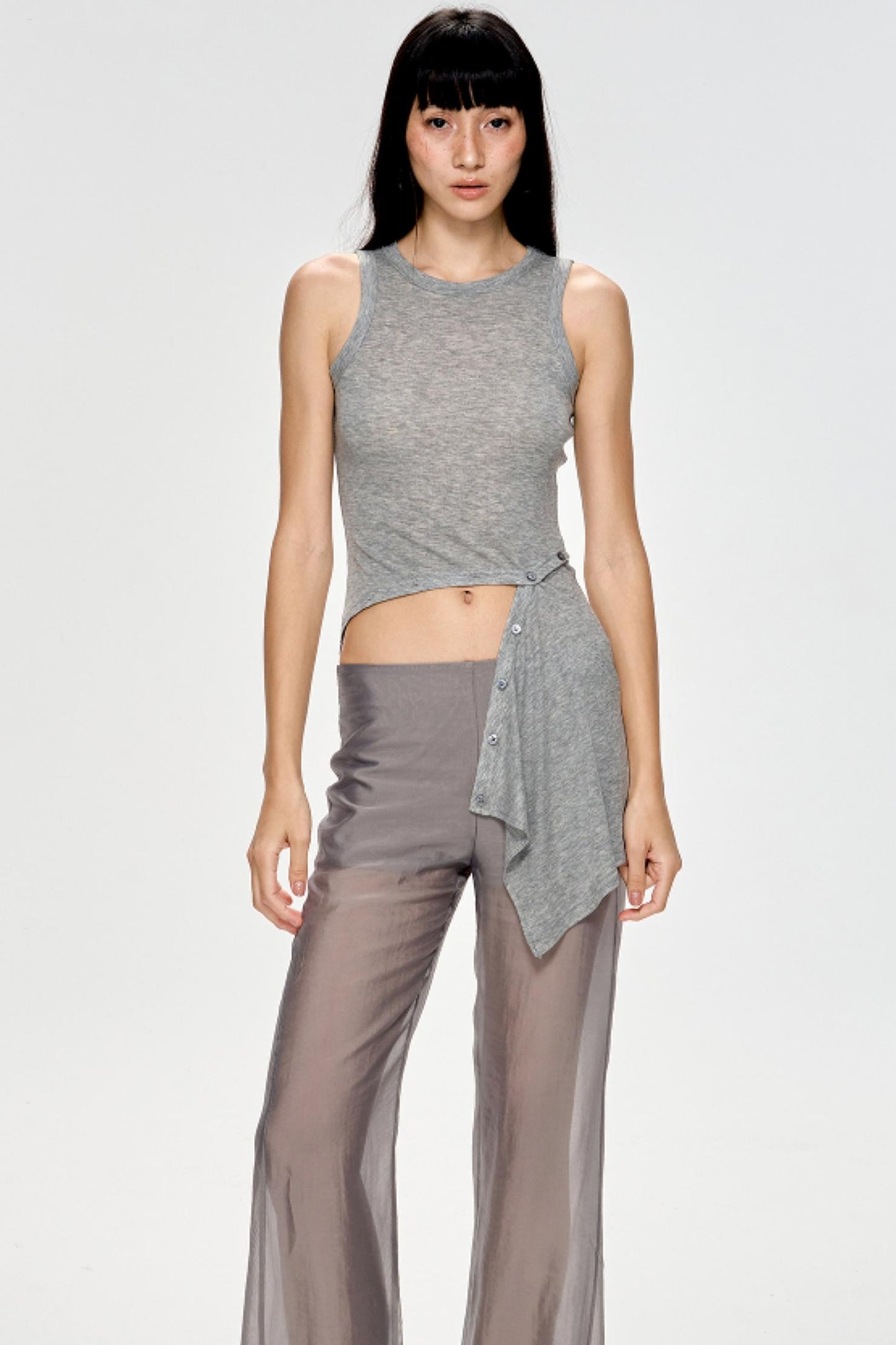 Summer Chic Tencel Wool Vest