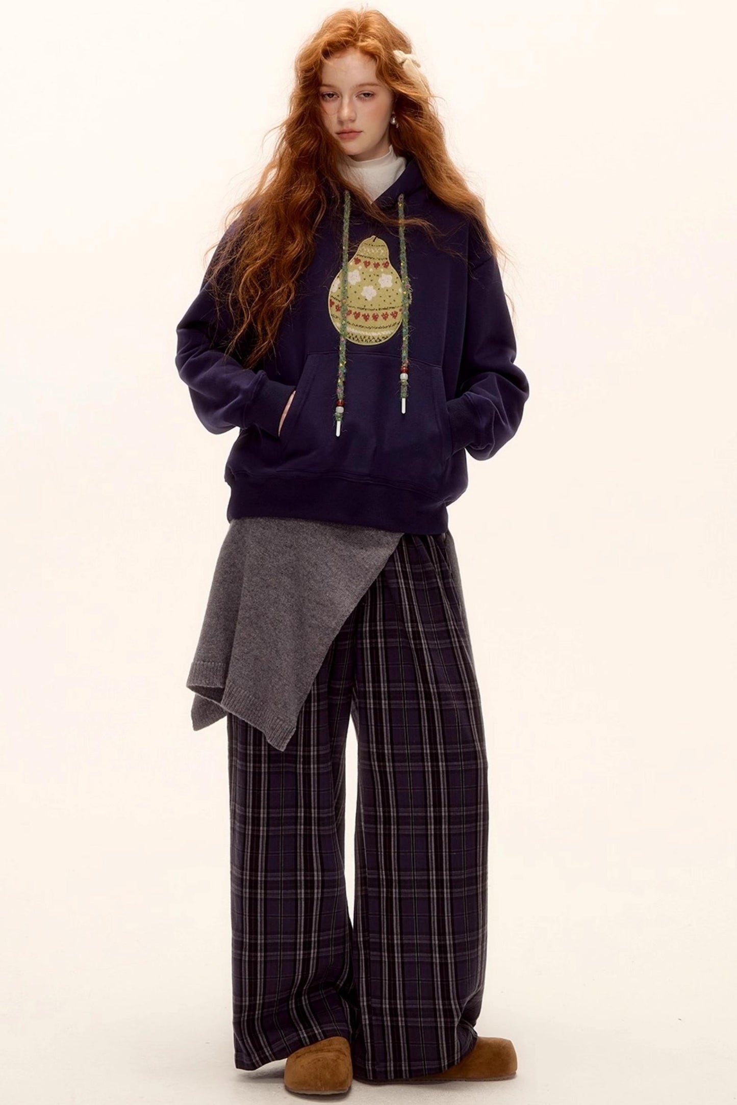 Knit Fake Collar Scarf