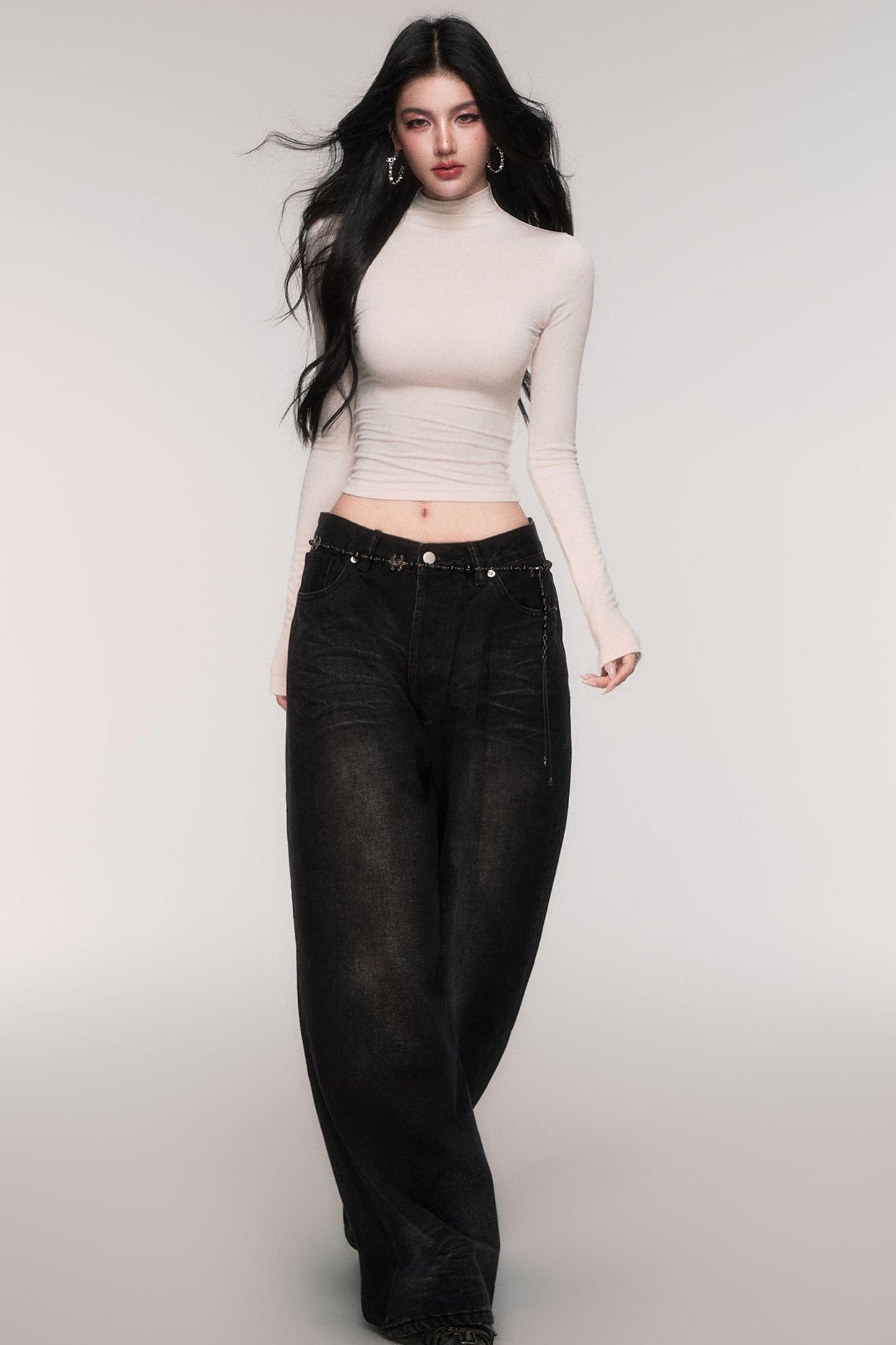 Romantic High Stretch Slim Top