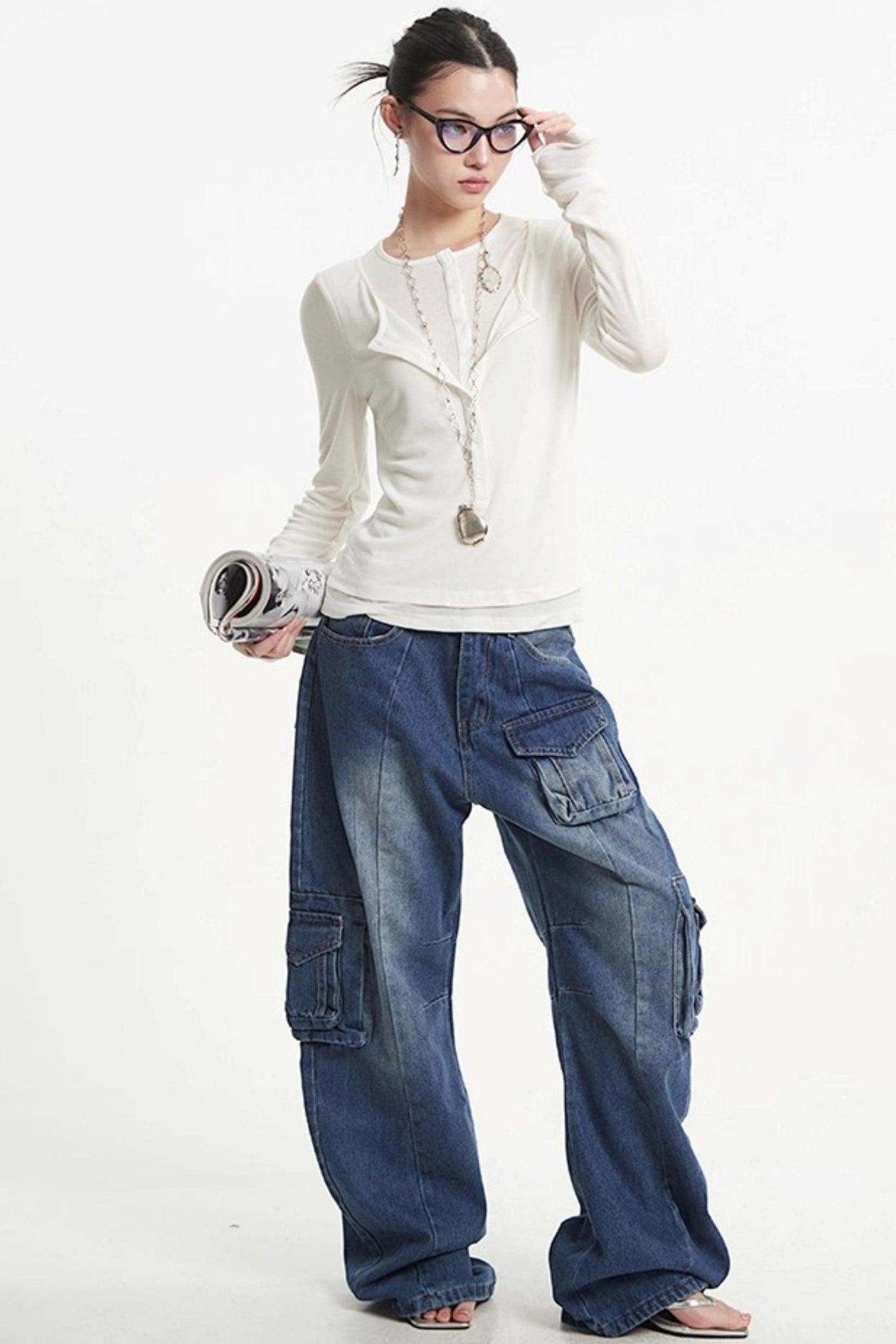 Vintage Buttoned Sweater