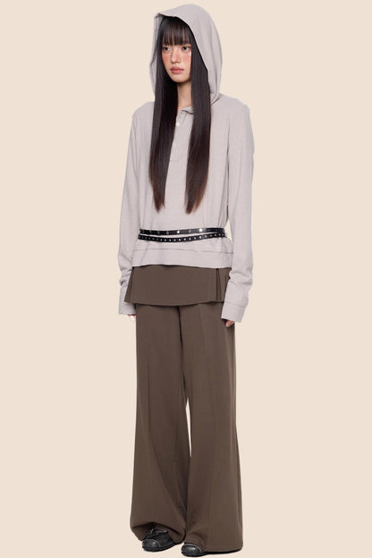 Embroidered Striped Long Sleeve Tee