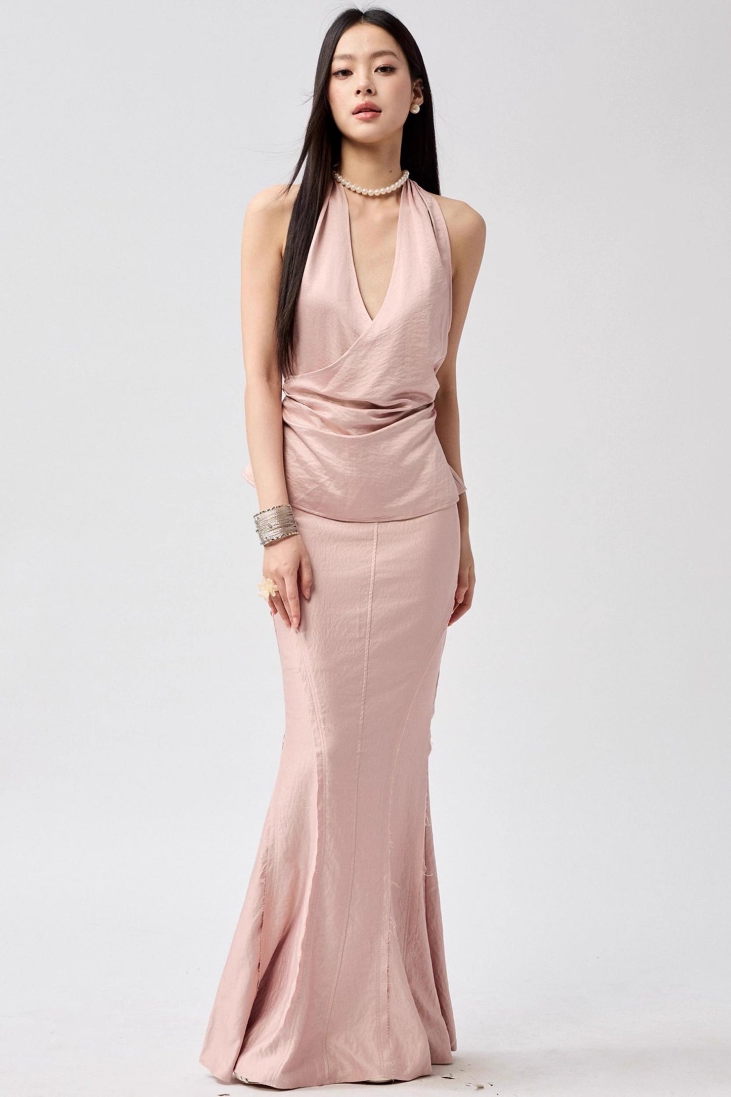 Elegant Edge Skirt Set-Up