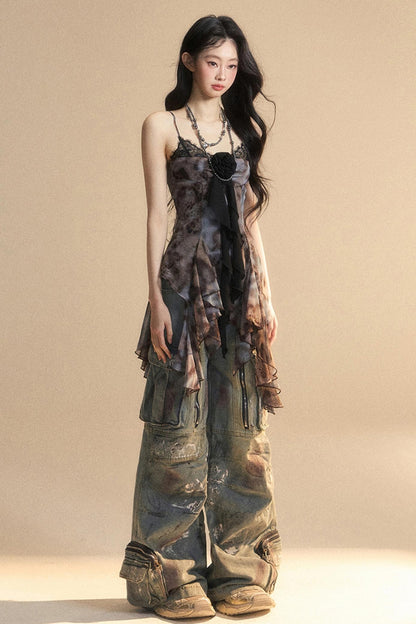 Waist-Shaped Lace Top