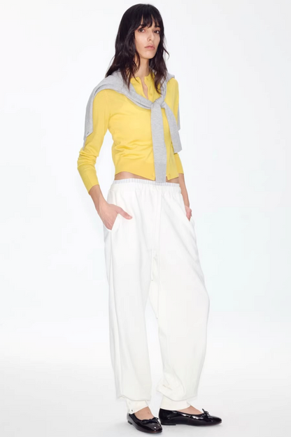 Retro Wool Colorful Cardigan Sweater