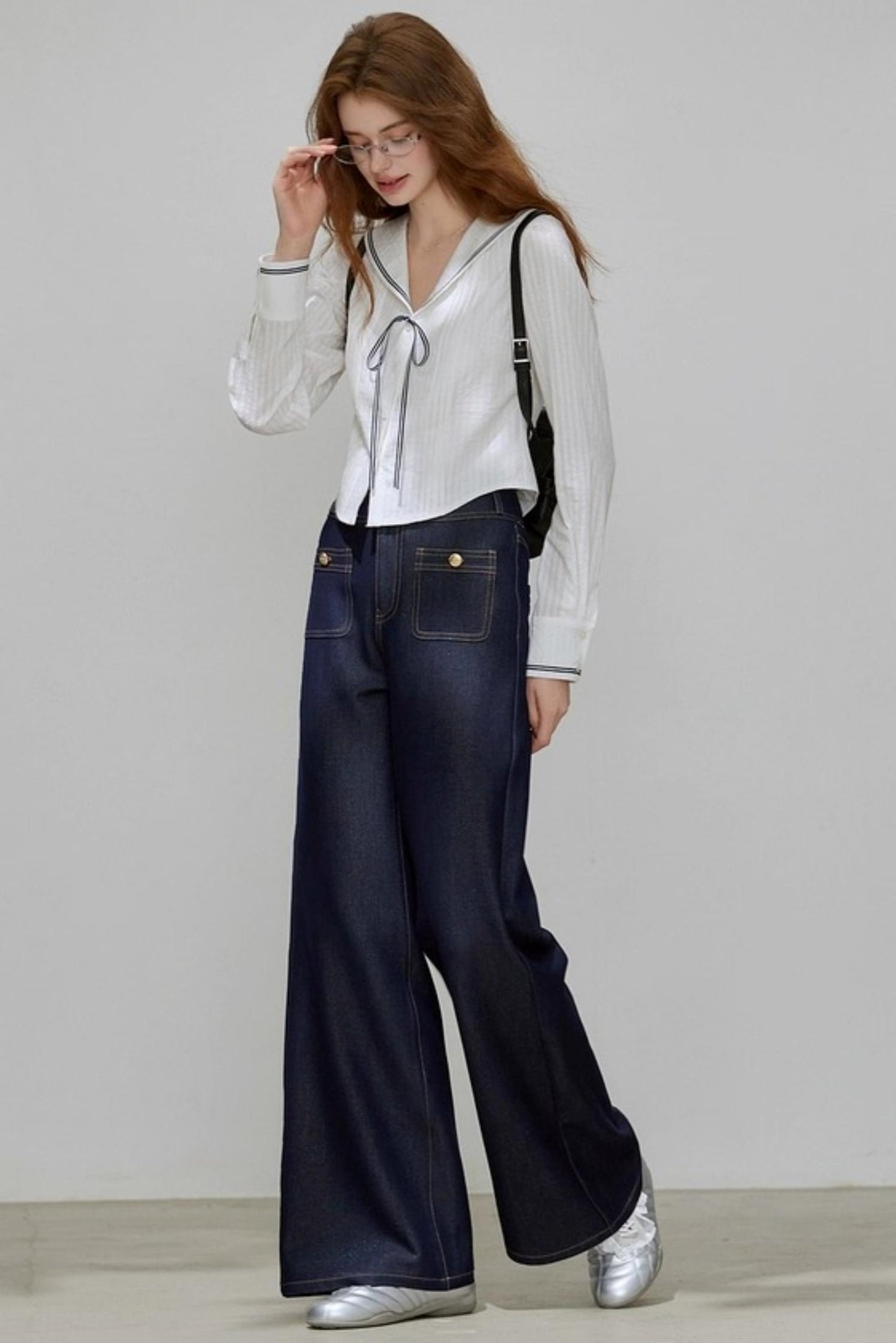 Basic Thin Maritime Casual Shirt