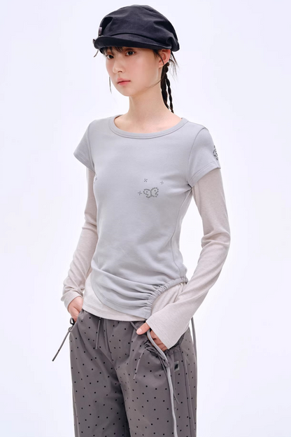Breathing Aesthetics Rhinestone Top