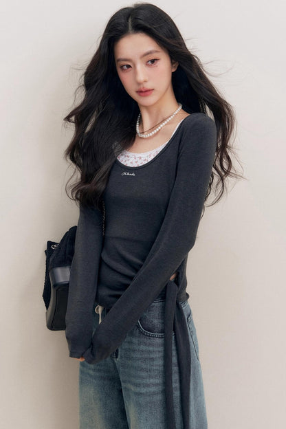 Lazy Lace Long Sleeve Base Layer Top Set