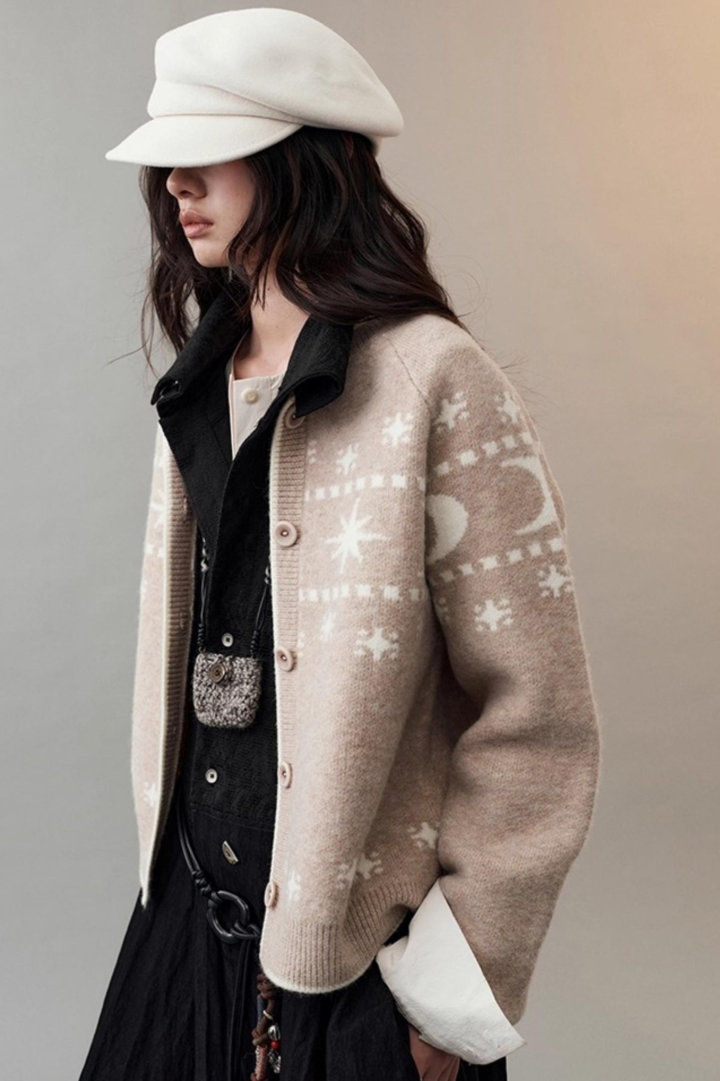 Soft Wool Newsboy Hat