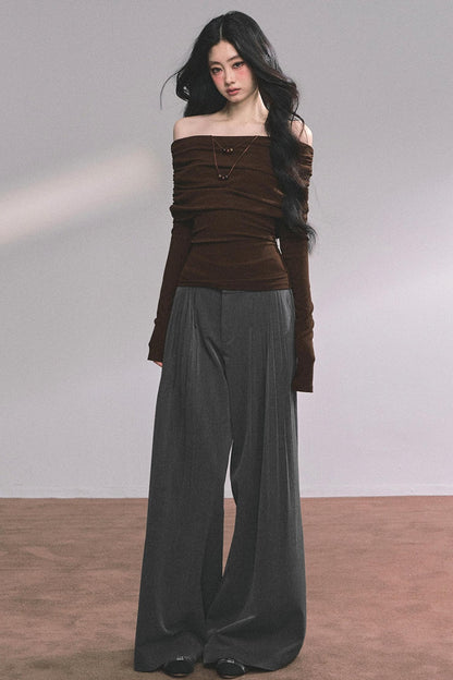 Slimming Waist Design Top