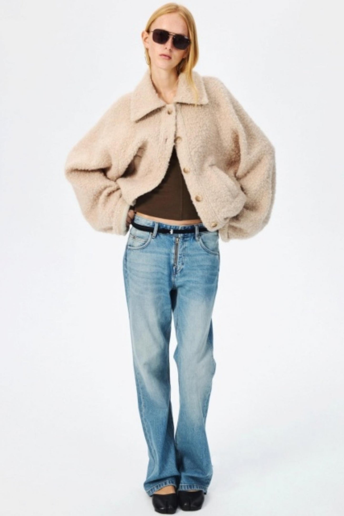 Vintage Blue Bootcut Jeans