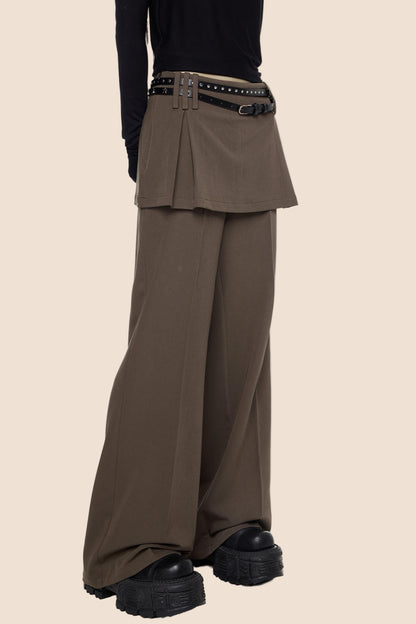 Straight High Waist Pants