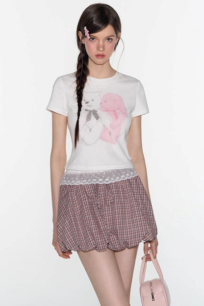 Sweet Tie Balloon Skirt