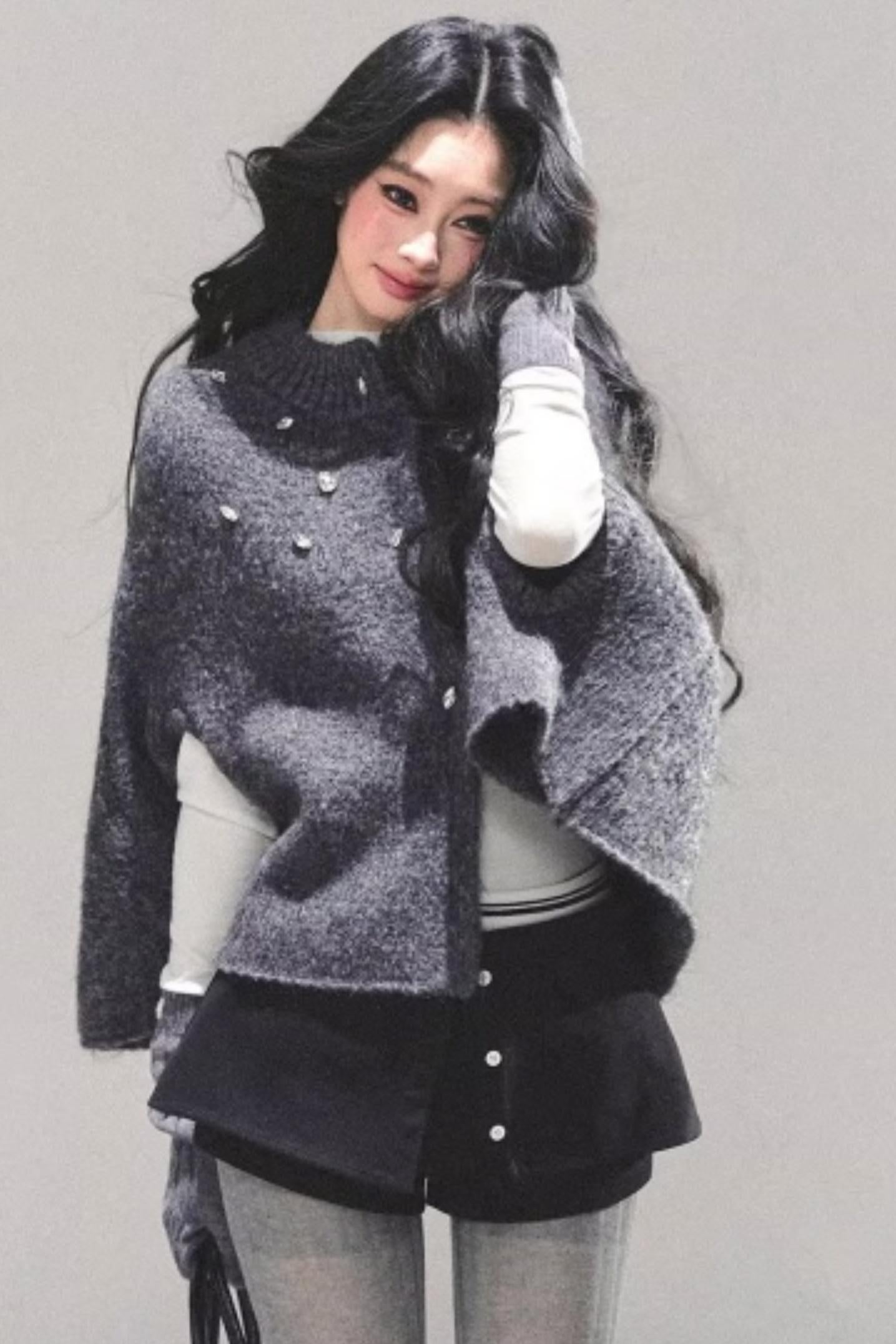 Wilderness Monologue Sweater Cape