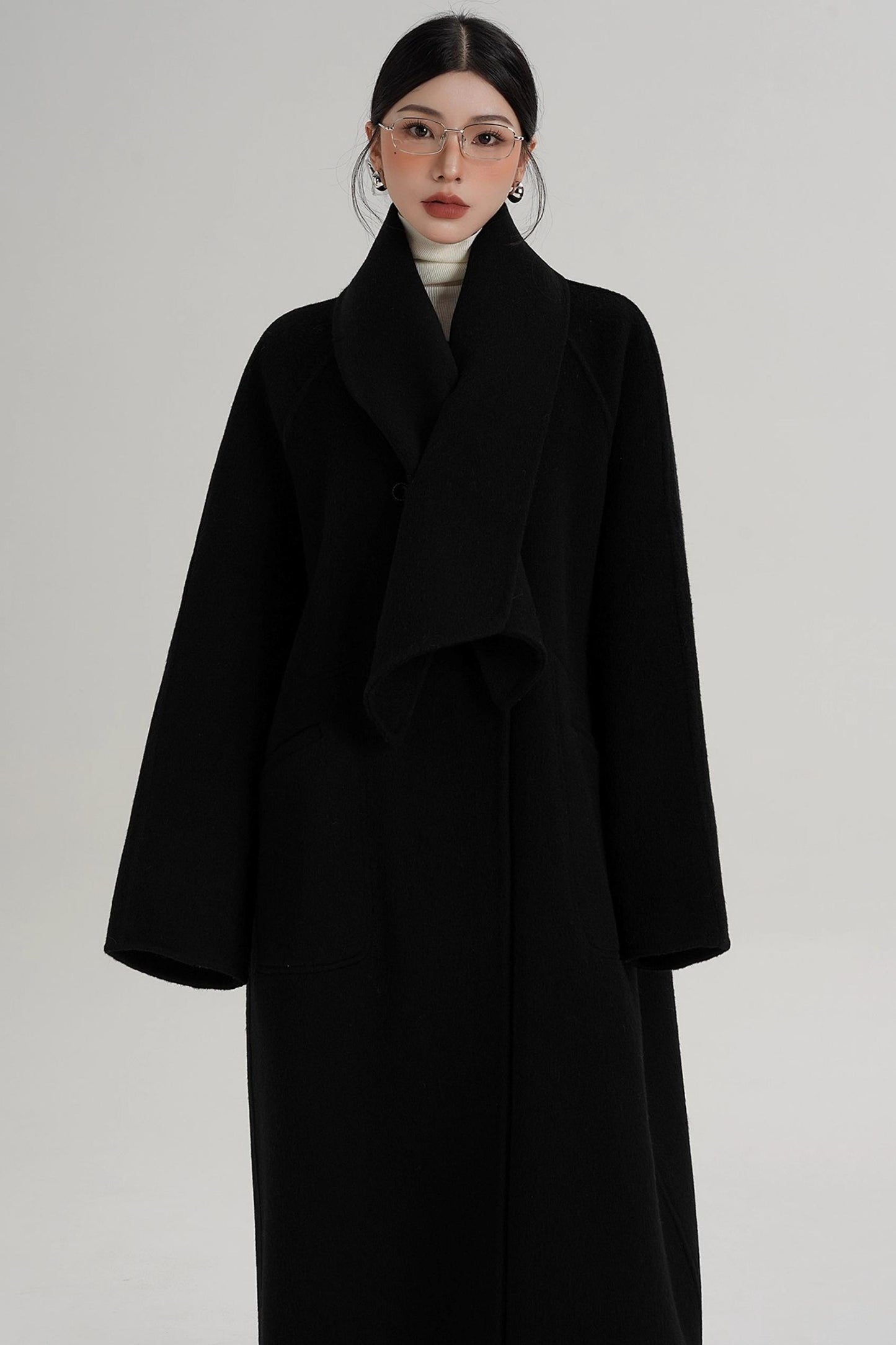 Reversible Woolen Wool Coat