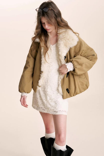 Romantic Lace Velvet Dress