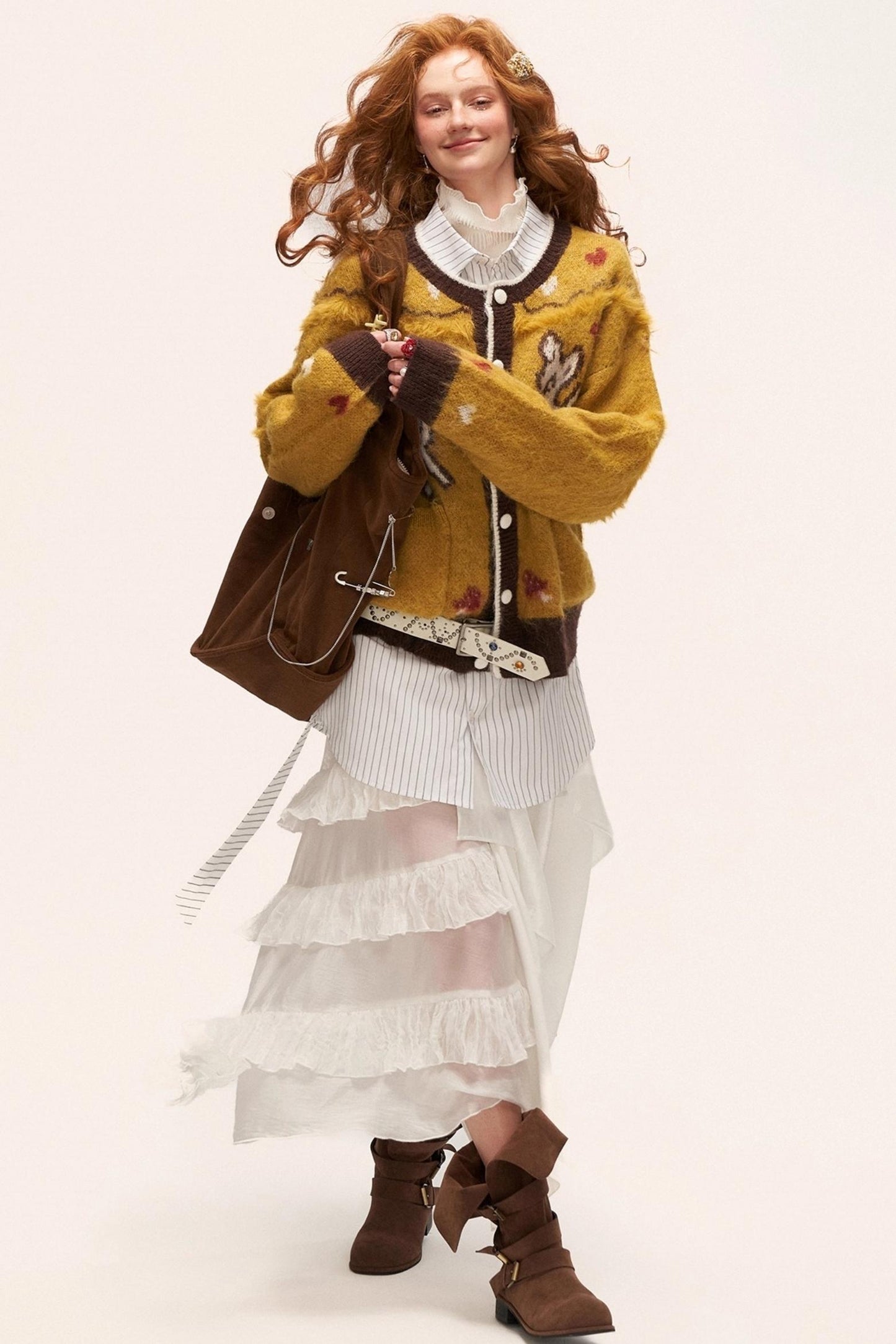 Long Striped Long Sleeve Shirt