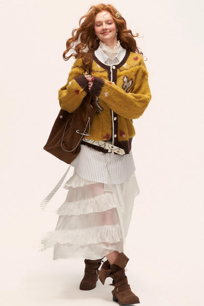 Long Striped Long Sleeve Shirt