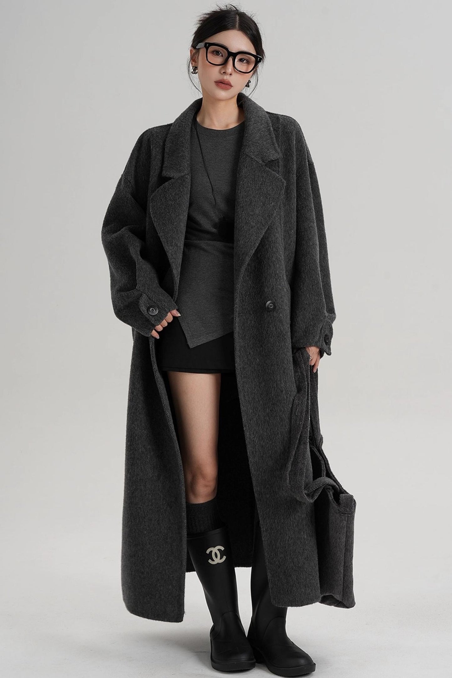 Temperament Wool Blazer Coat