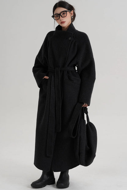 Elegant Wool Reversible Jacket