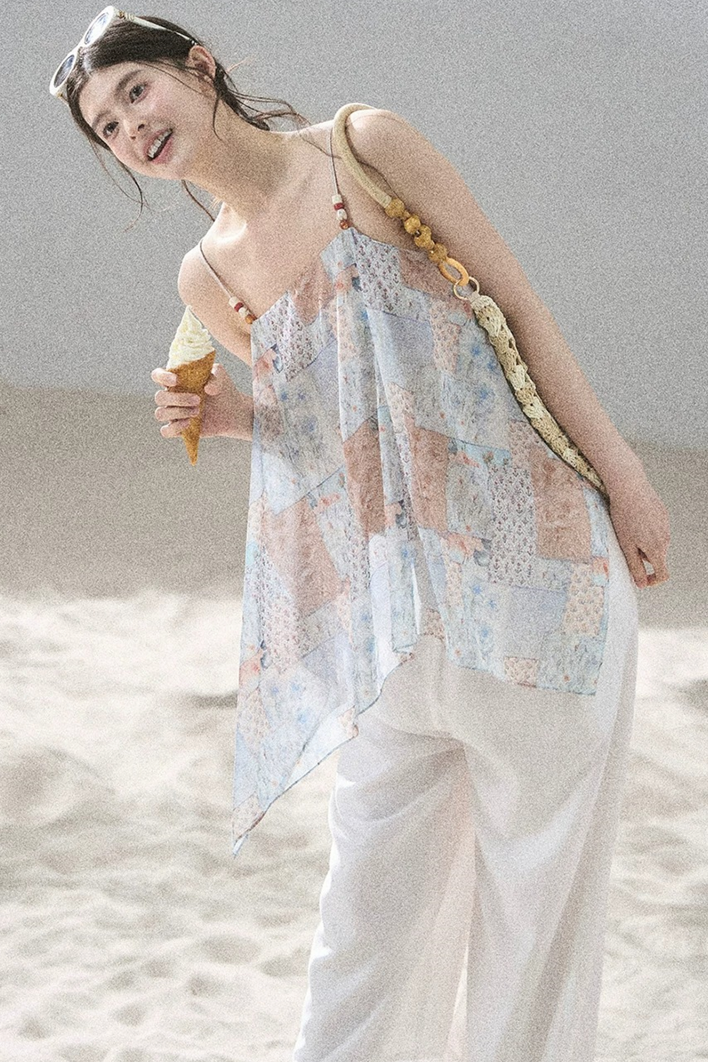 Whisper of Flowers Chiffon Top