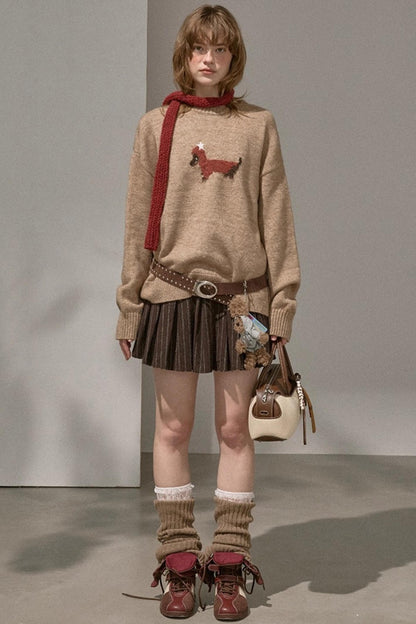 Holiday Dachshund Sweater