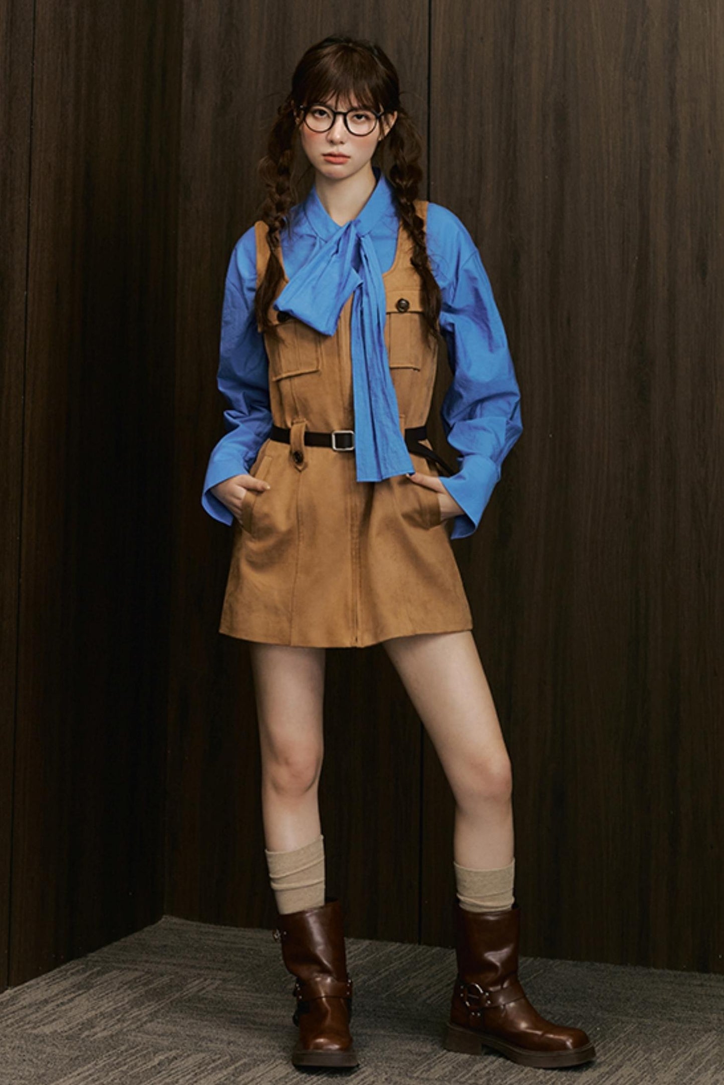 Klein Blue Design Shirt