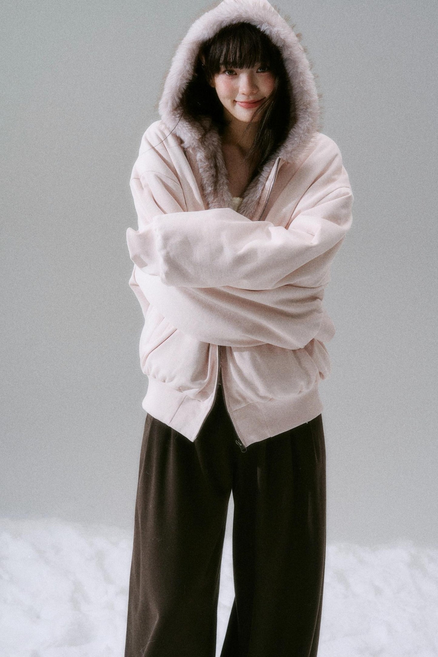 Casual Plush Reversible Jacket