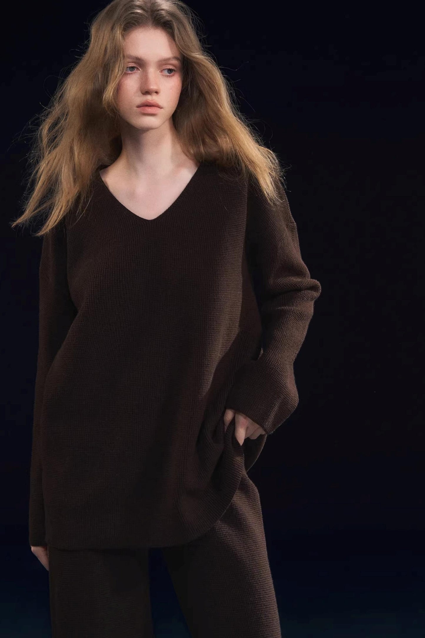 Waffle Up Knit Suit Set