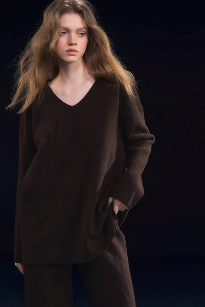 Waffle Up Knit Suit Set