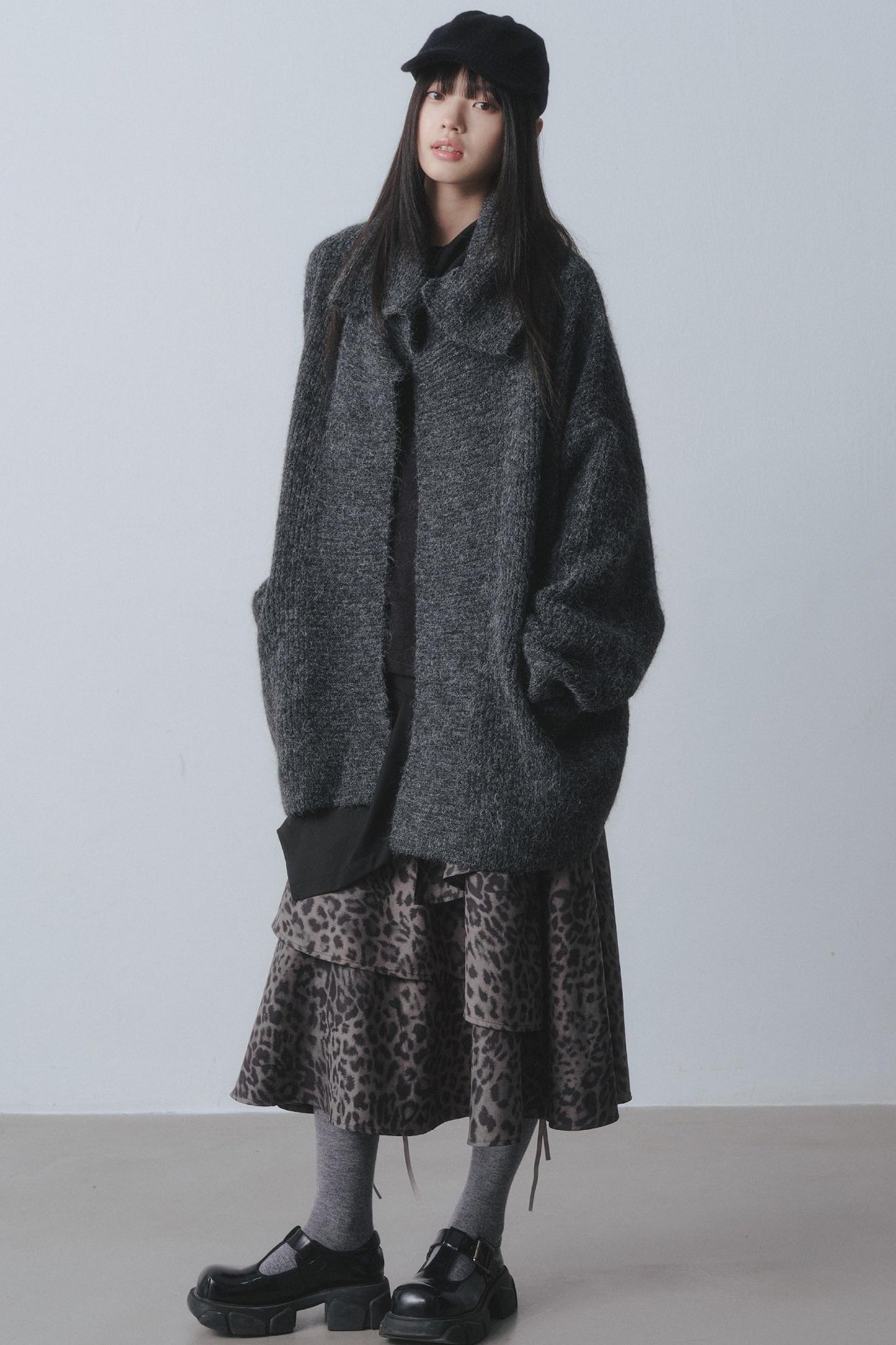 Winter Twilight Wool Cardigan